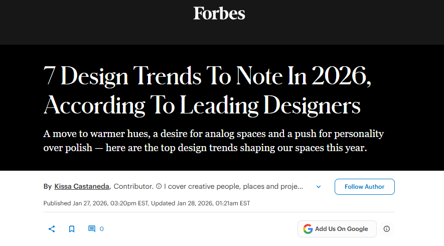 Forbes article example showing an earned editorial mention from a digital PR campaign
