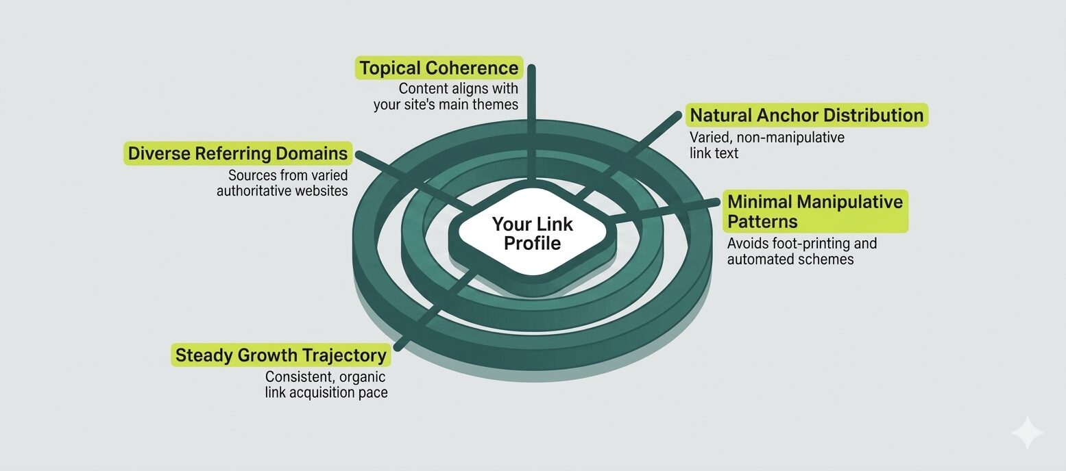 factors of strong backlink profile
