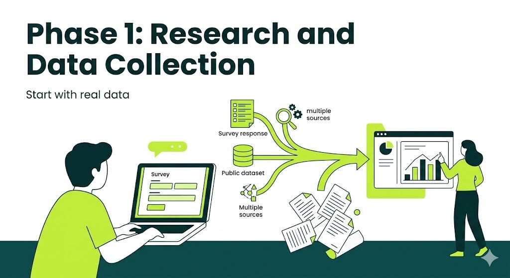 research and data collection phase