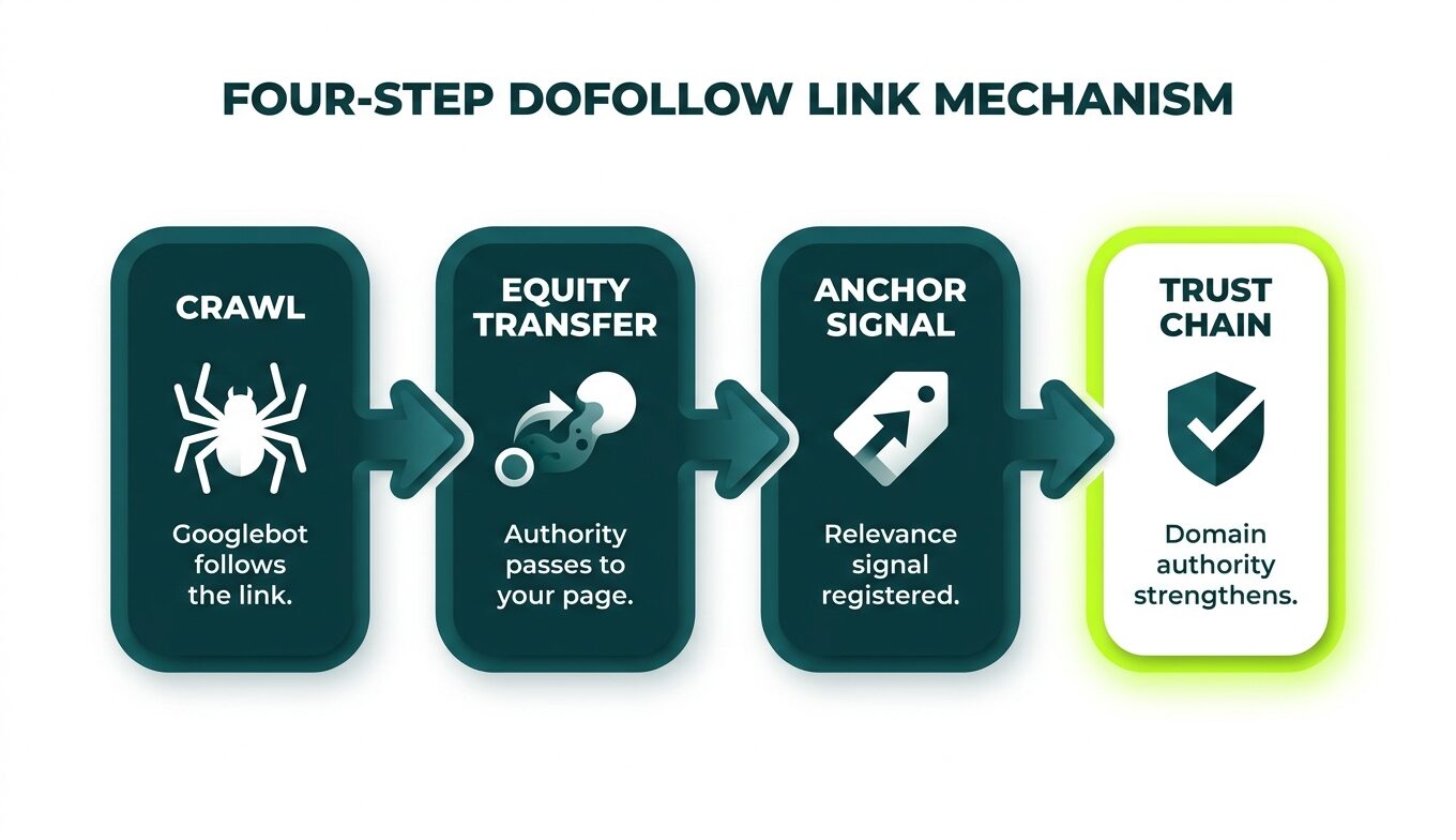 dofollow link mechanism