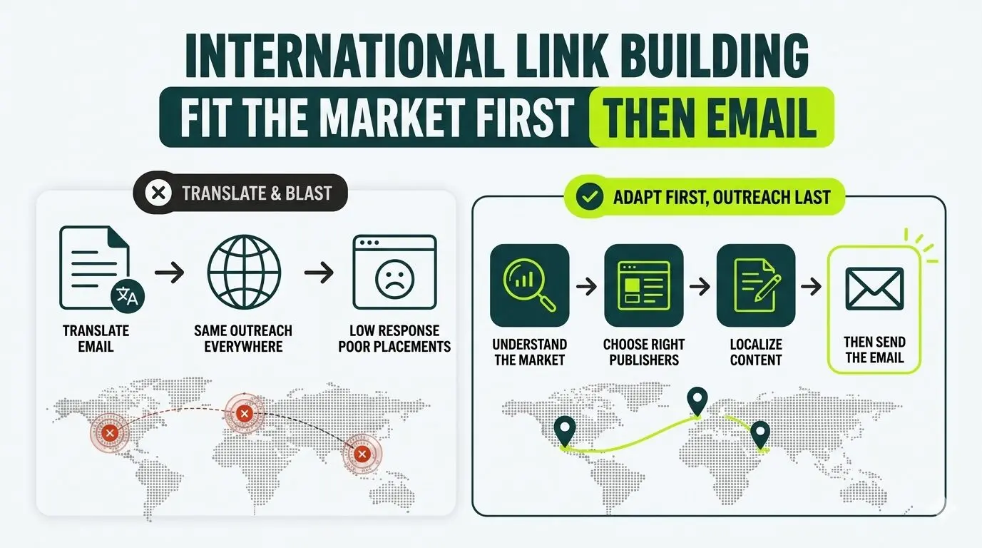 image displaying the how to adapt first and then outreach instead of translated email
