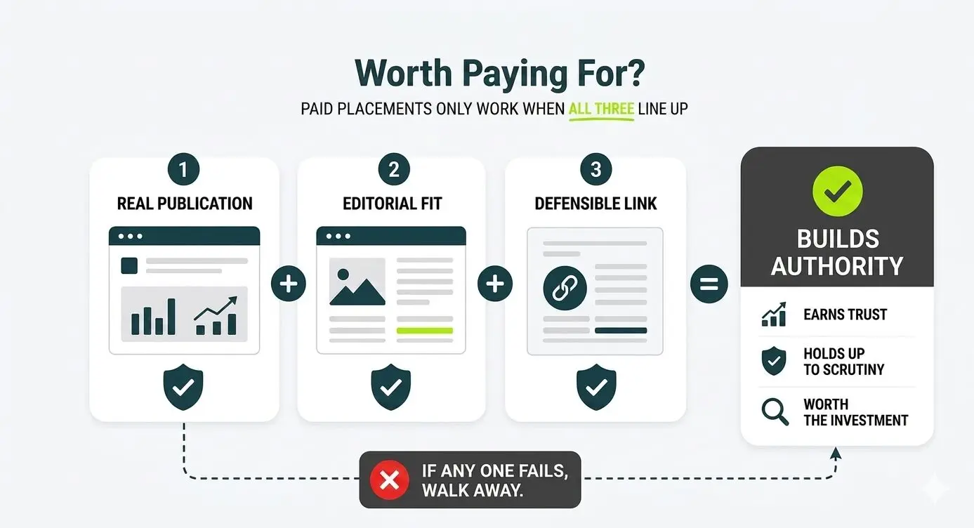 image displaying what is worth paying for