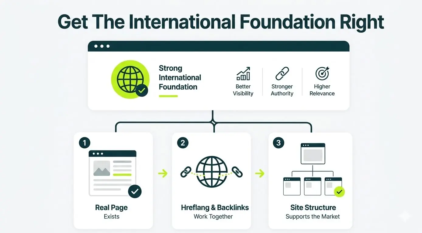 image displaying to get the international foundations right first