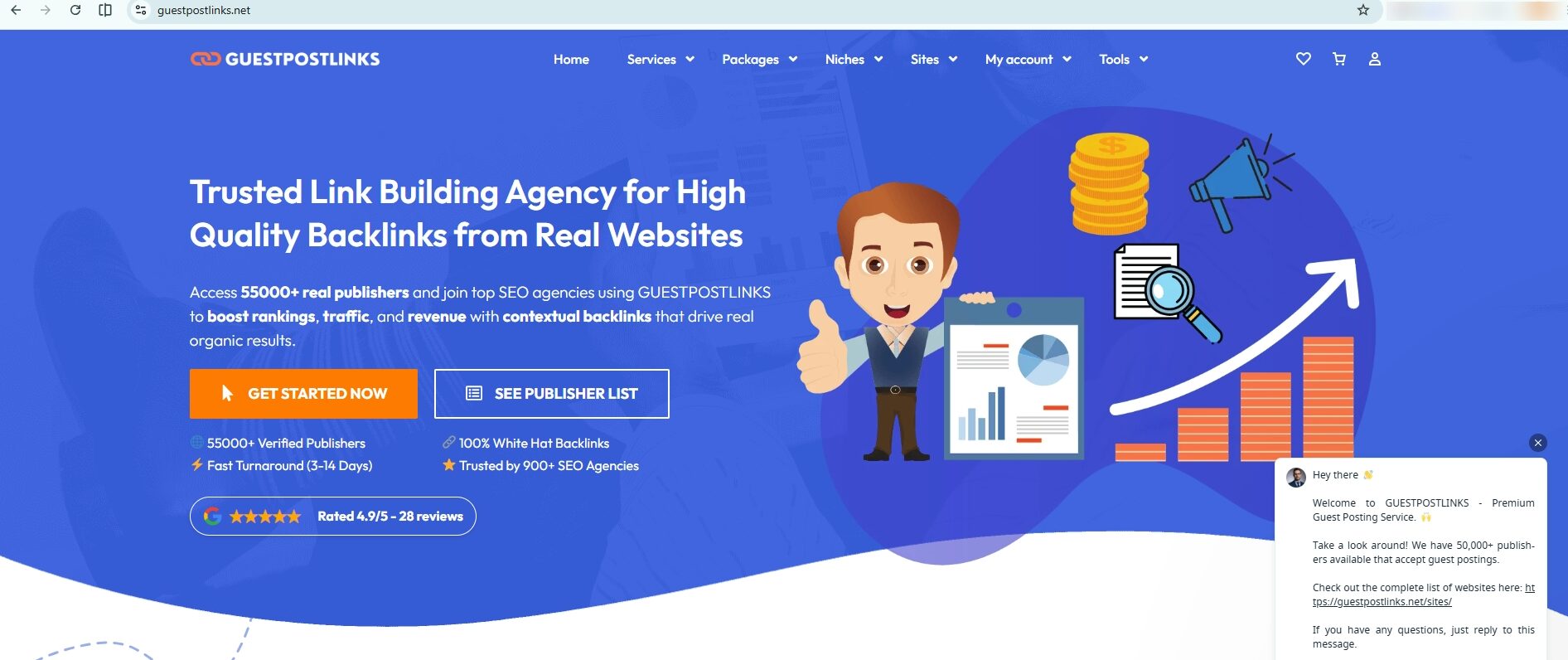 guestpostlinks dashboard