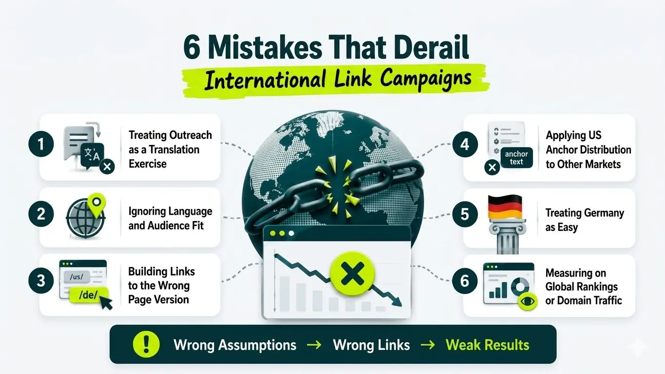 image showing six ways an internal campaign can fail