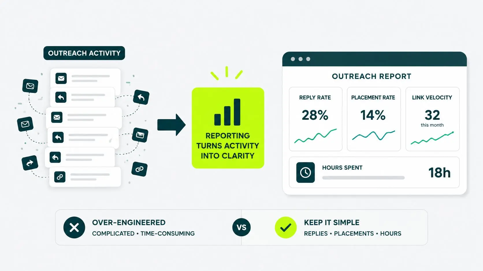 reporting turns activity into clarity