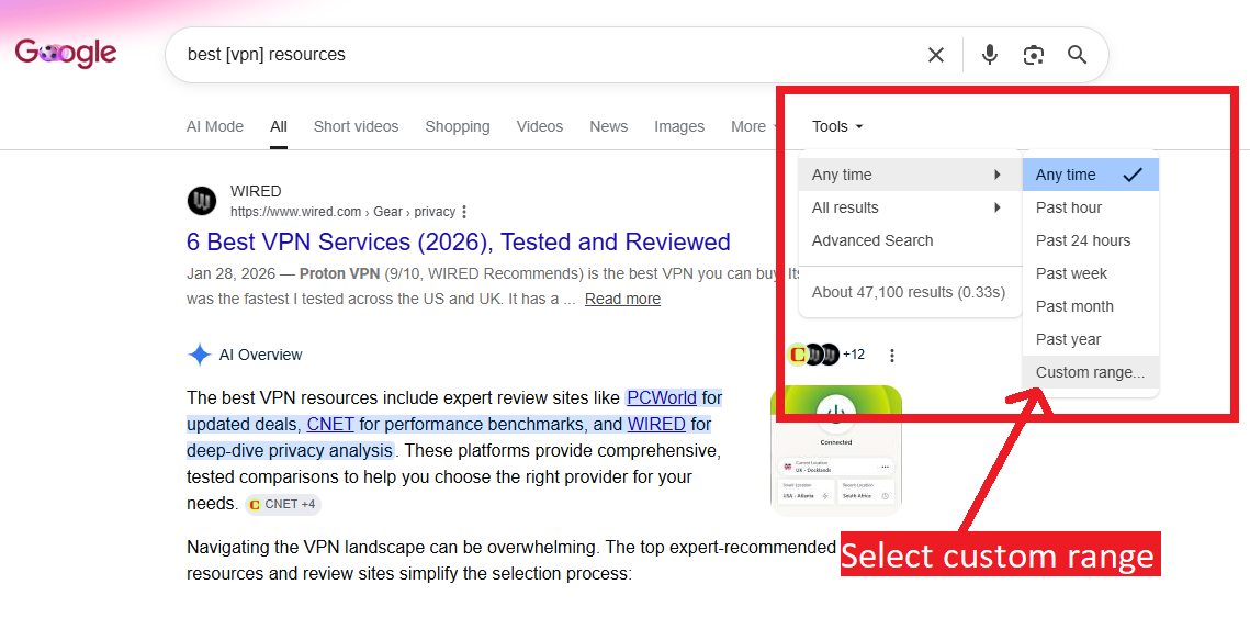 finding resource page opportunities using search operator