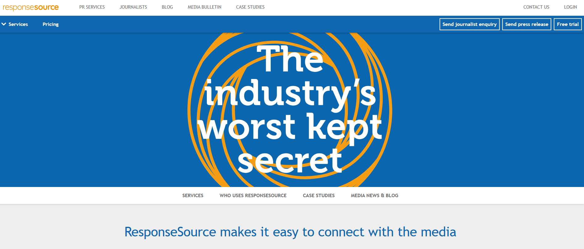 6. ResponseSource: Best for UK Press Outreach with Category Targeting