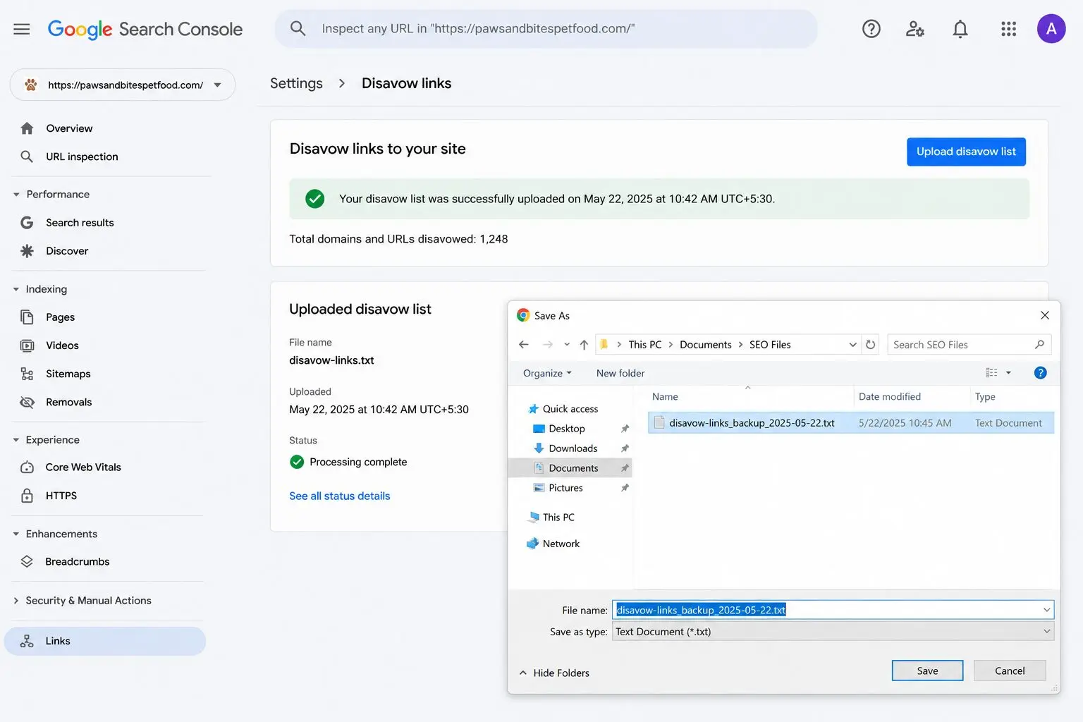 save local copy of uploaded file