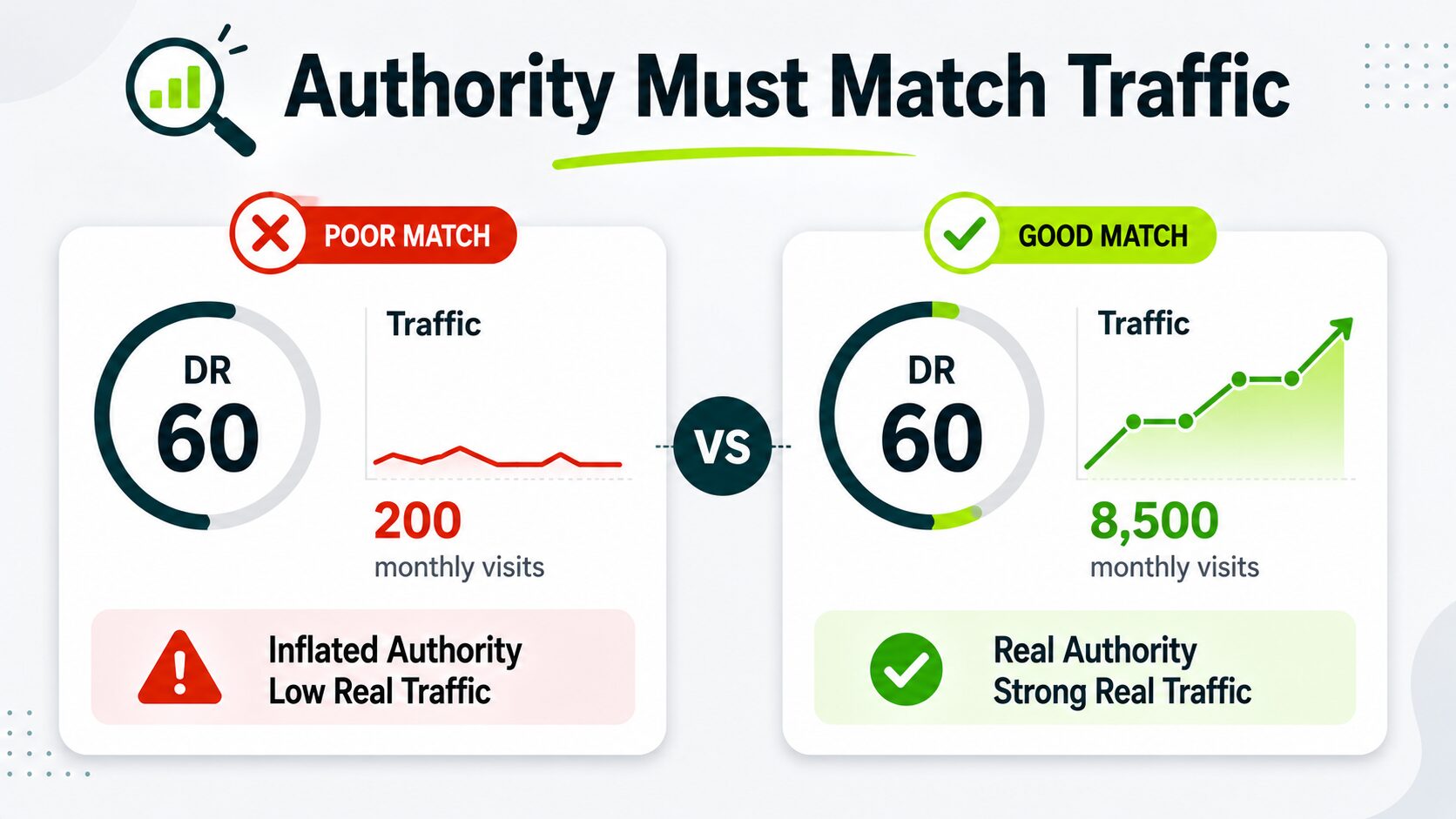 test one authority must match traffic