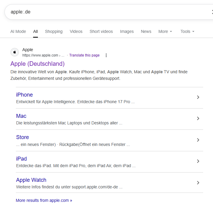 Use Localized Search Operators