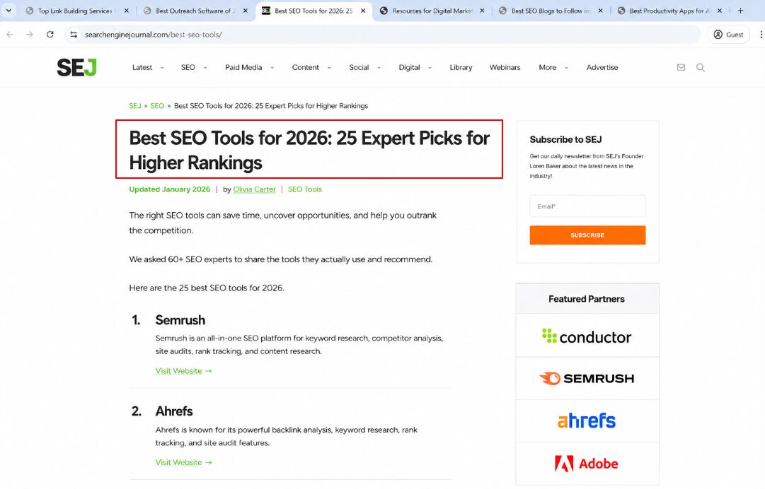 use roundups to find prospects