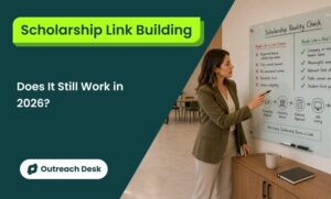 scholarship link building