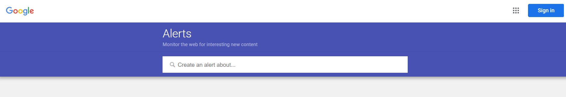 Google Alerts: For unlinked brand mentions