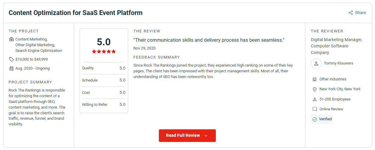 Rock The Rankings Review