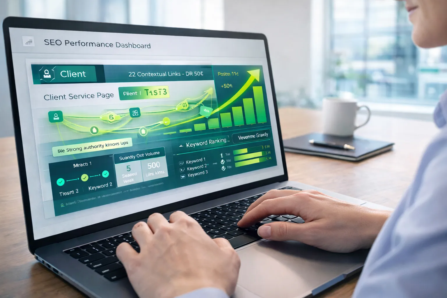 White label backlinks boost rankings for client revenue keywords