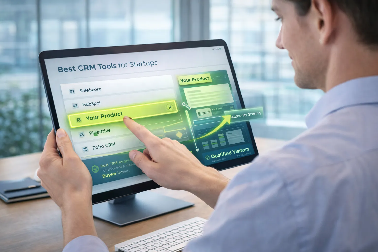 Visibility for high buyer-intent keywords that drive conversions