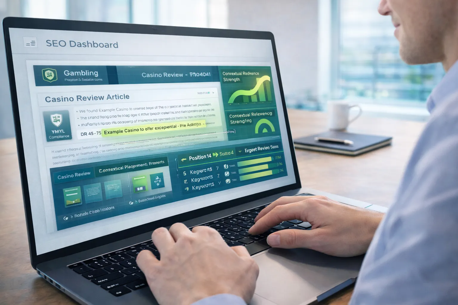 Contextual casino backlinks within relevant gambling content