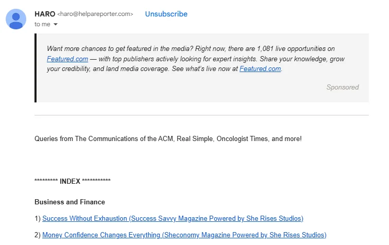 Ahrefs showing legal guest post articles