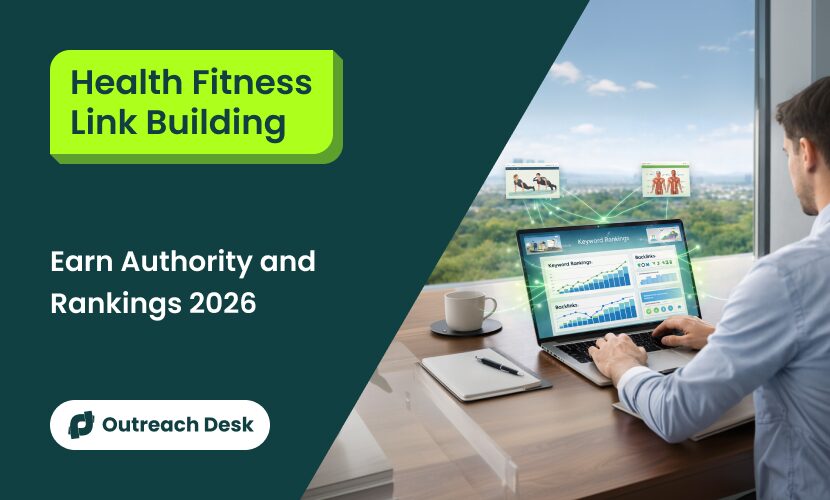 health fitness link building