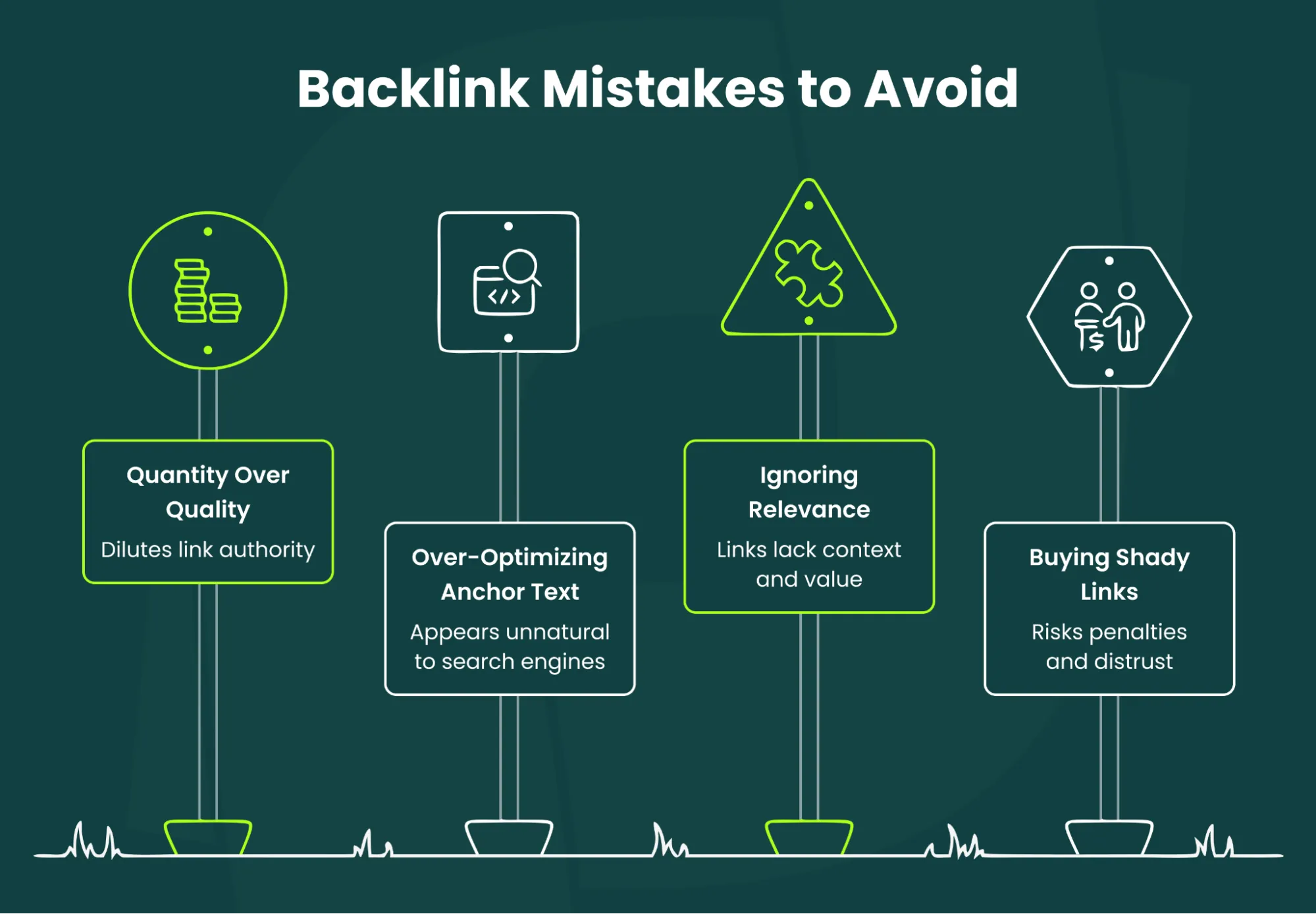 backlinks mistakes to avoid