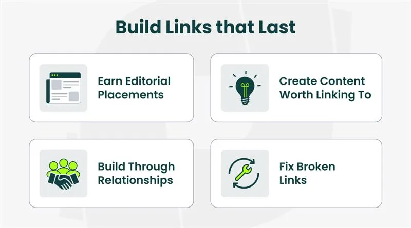 strategies that build links that last