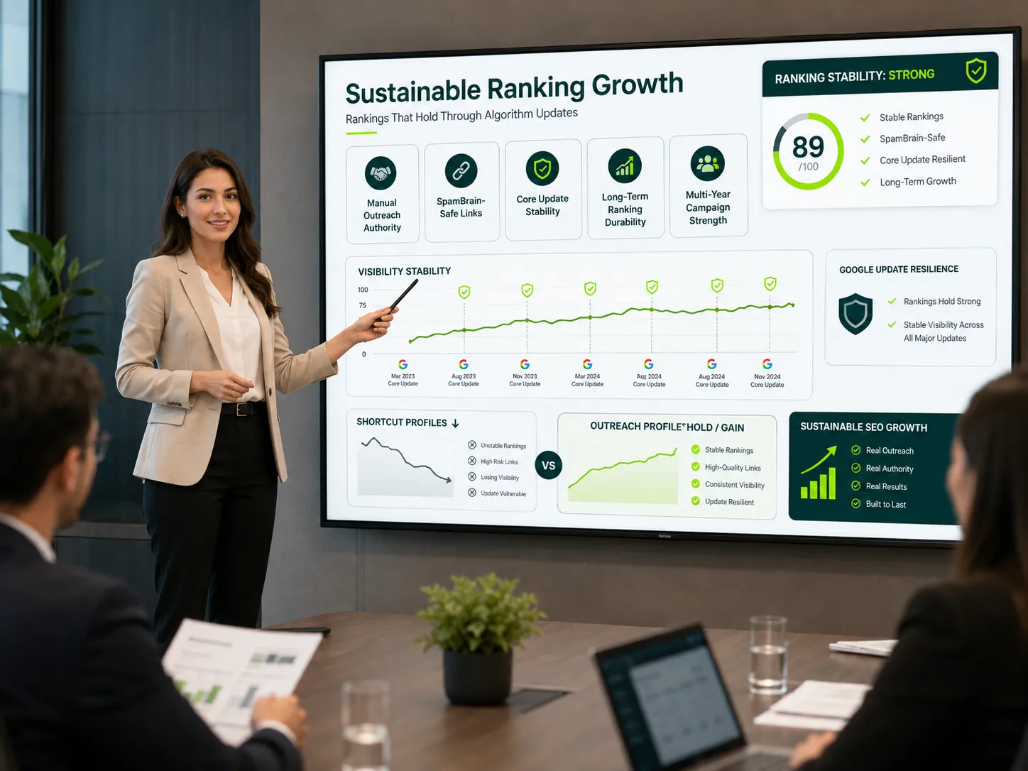 Sustainable Ranking Growth