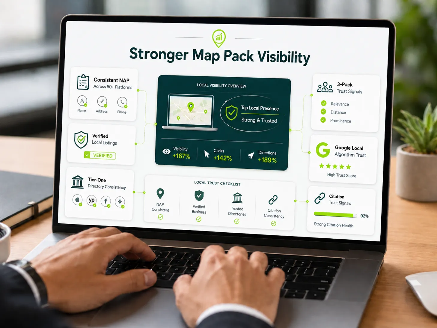 Natural high-authority backlinks create a resilient link profile