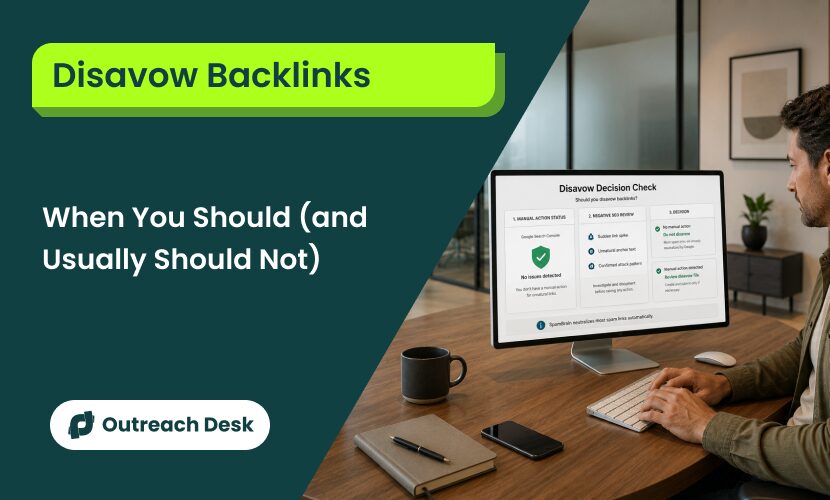 disavow backlinks