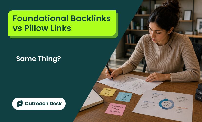 Foundational Backlinks vs Pillow Links