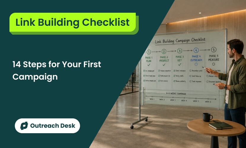 link building checklist