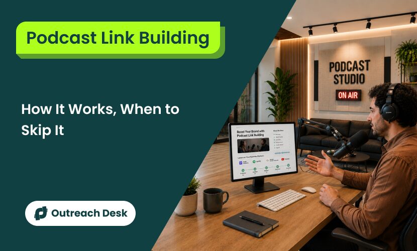 podcast link building