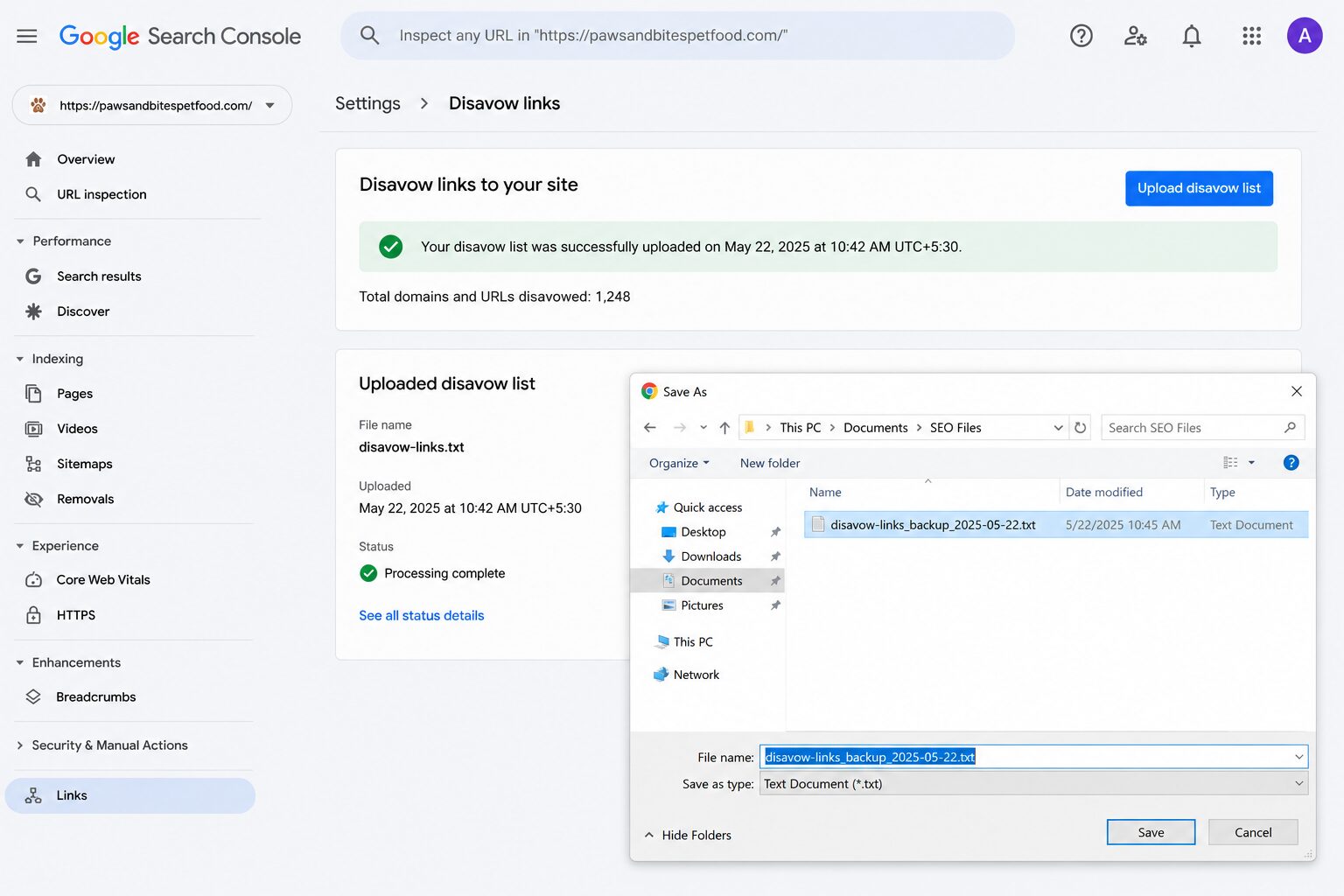 save local copy of uploaded file