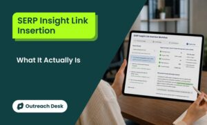 SERP Insight Link Insertion