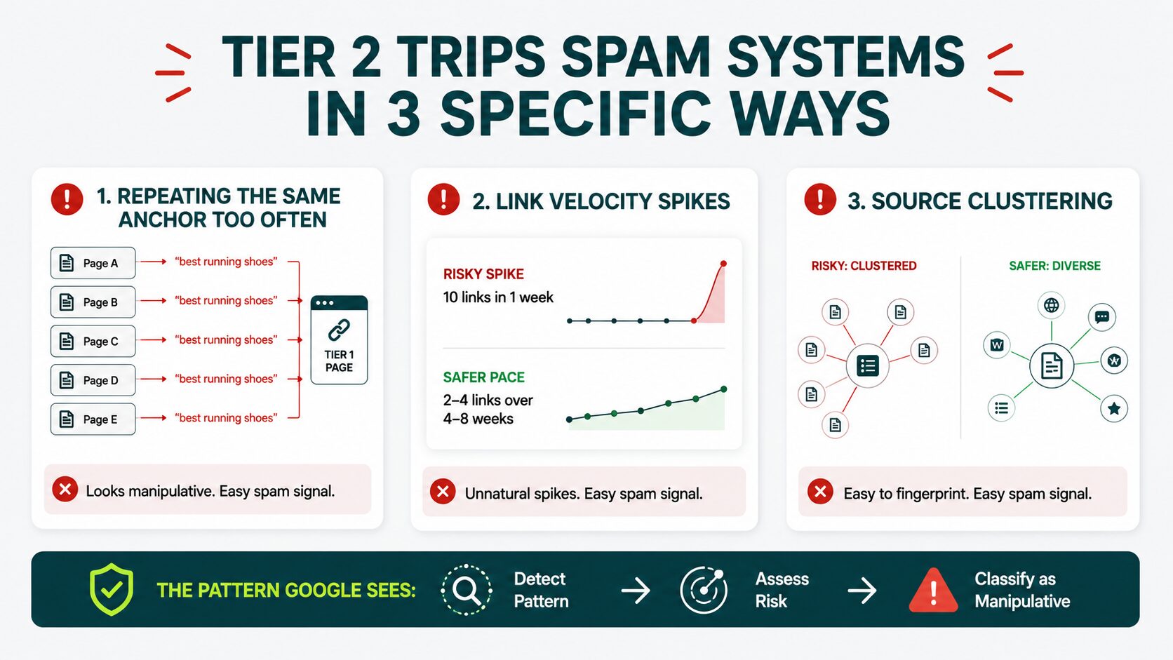 three ways google reads tier 2 patterns