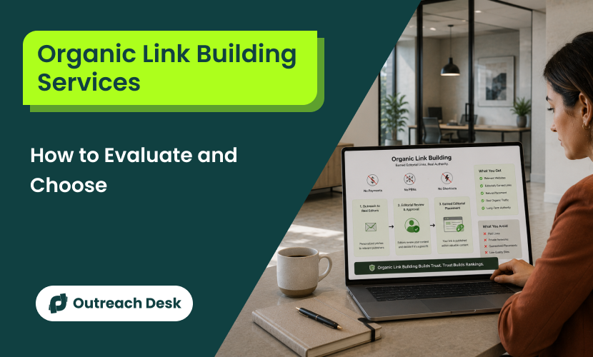 organic link building services