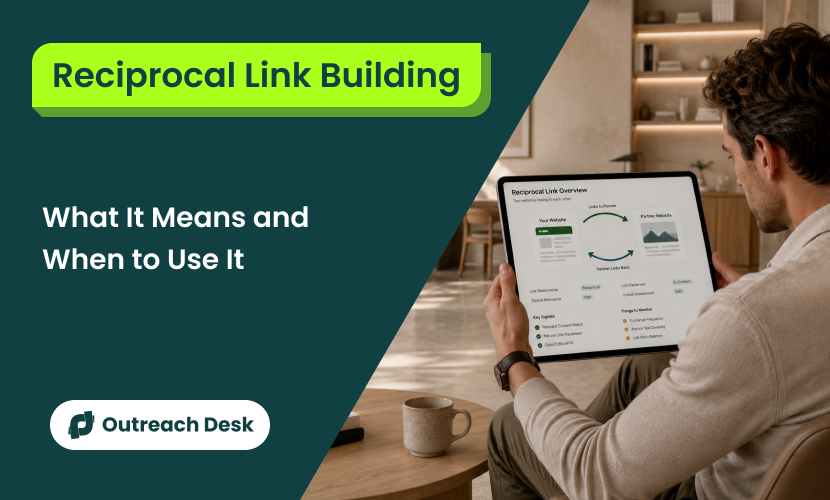 reciprocal link building