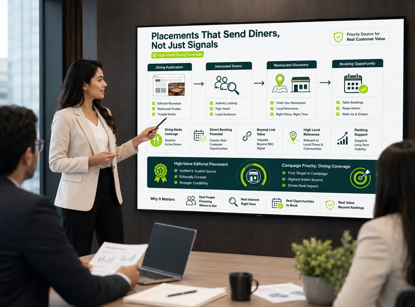 Placements That Send Diners, Not Just Signals
