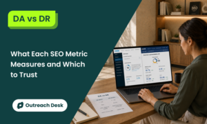 DA vs DR SEO metrics