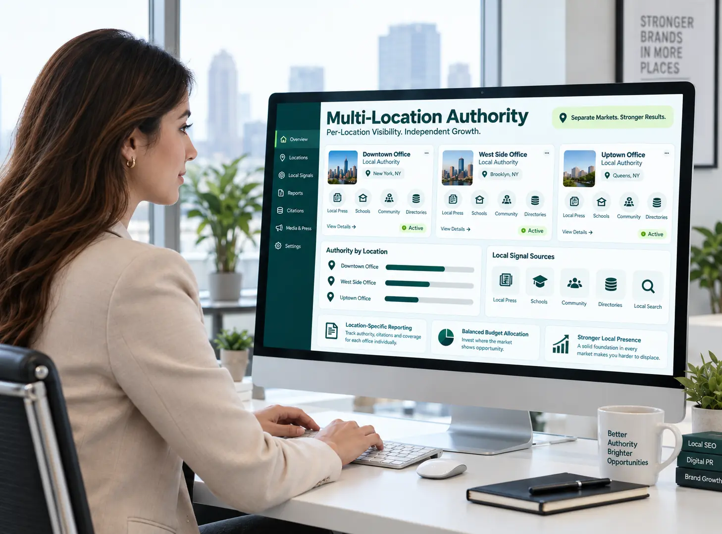Authority Built Per Office Rather Than Averaged Across Three